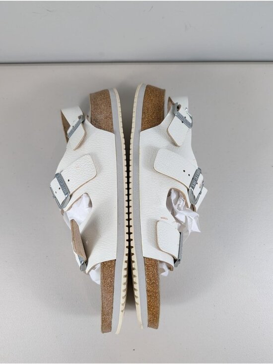 Birkenstock Milano sandals adjustable white straps men\'s size 13 main image 8